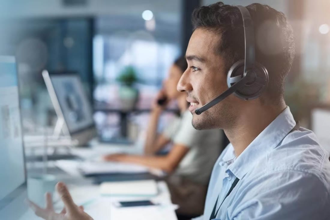 a contact center agent that is predictive due to high contact center efficiency.