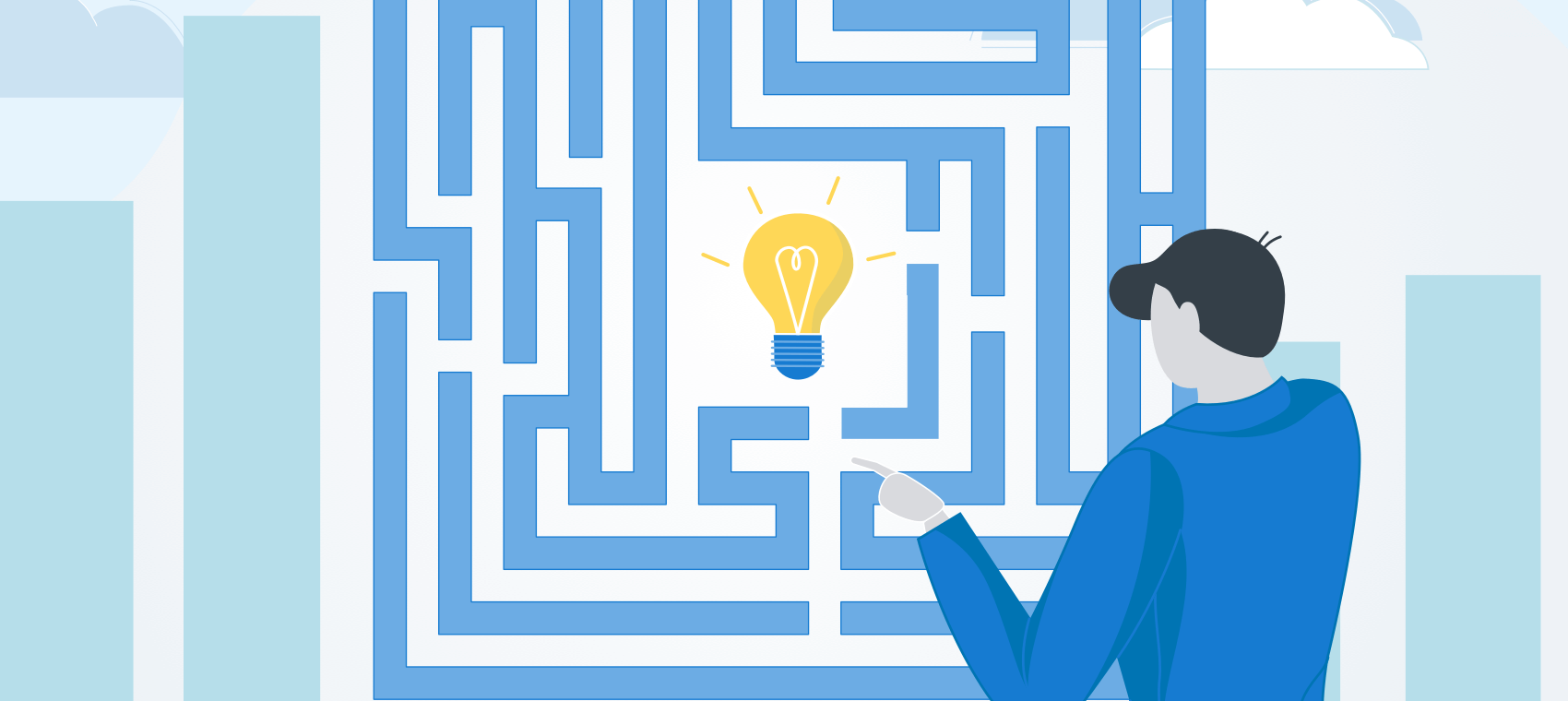 Employee navigating the challenges of employee monitoring