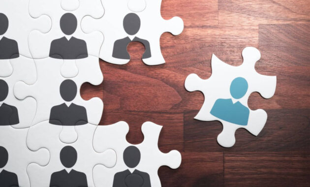 Workforce capacity planning puzzle with a potential hire as the missing puzzle piece
