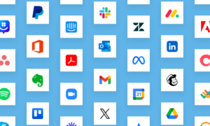 A cluster of SaaS App logos that can become expensive without proper SaaS Spend Management.