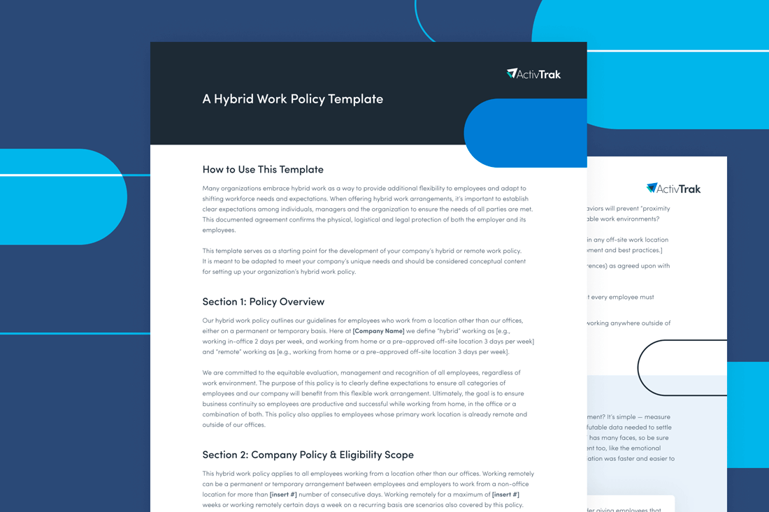 Hybrid Work Policy Template – How to Get Hybrid Right