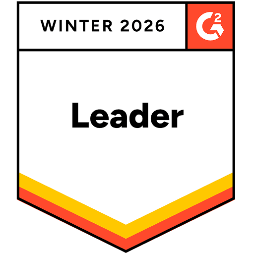 G2 Winter 2026 Leader badge.